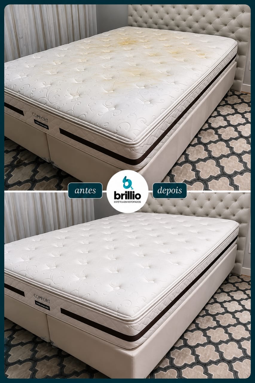 Higienização de colchão e cama box
